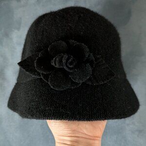 Beautiful Black Wool Hat
